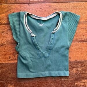 Out From Under Teal Top